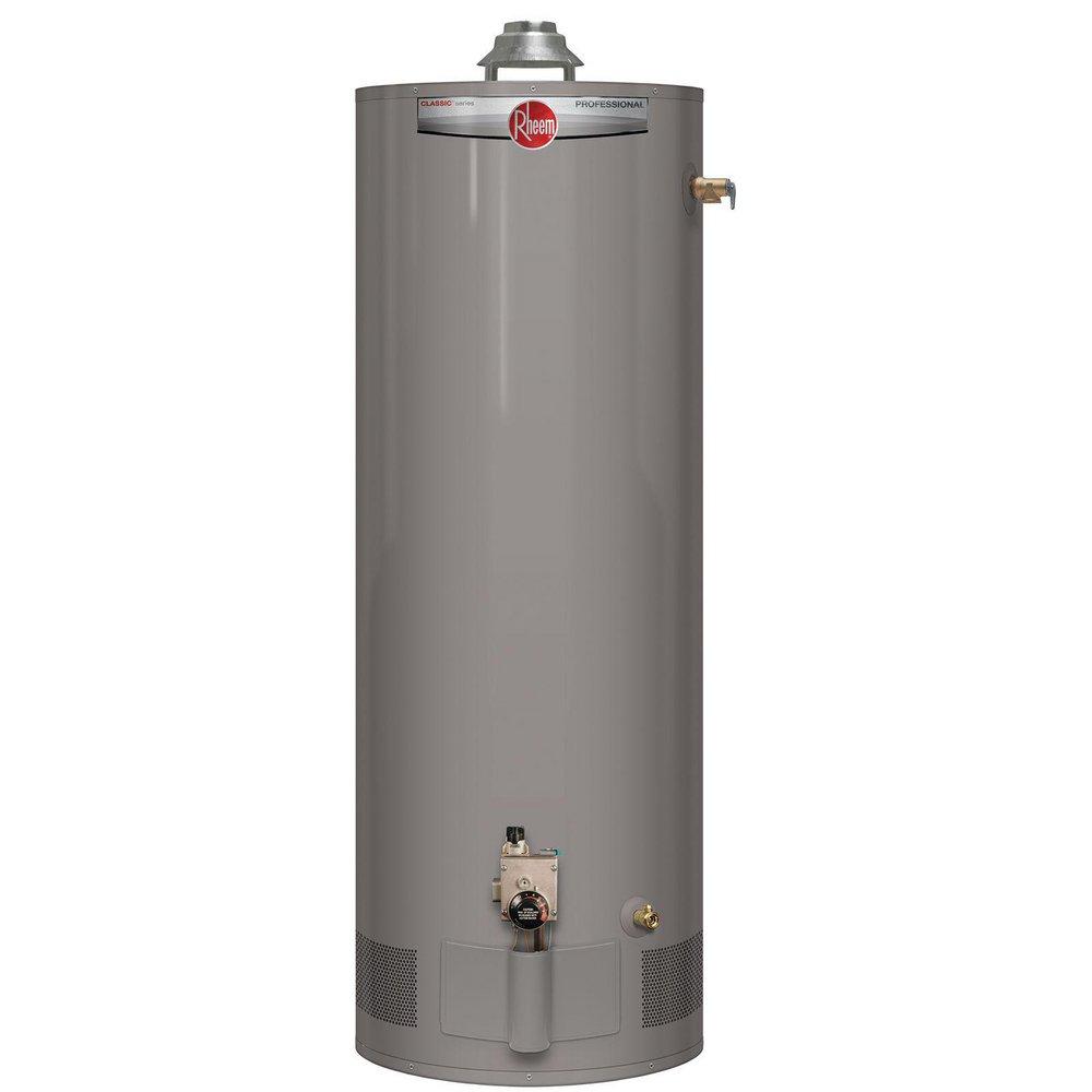 50 gal. Tall 40 MBH Residential Natural Gas Water Heater | Rheem | Ferguson