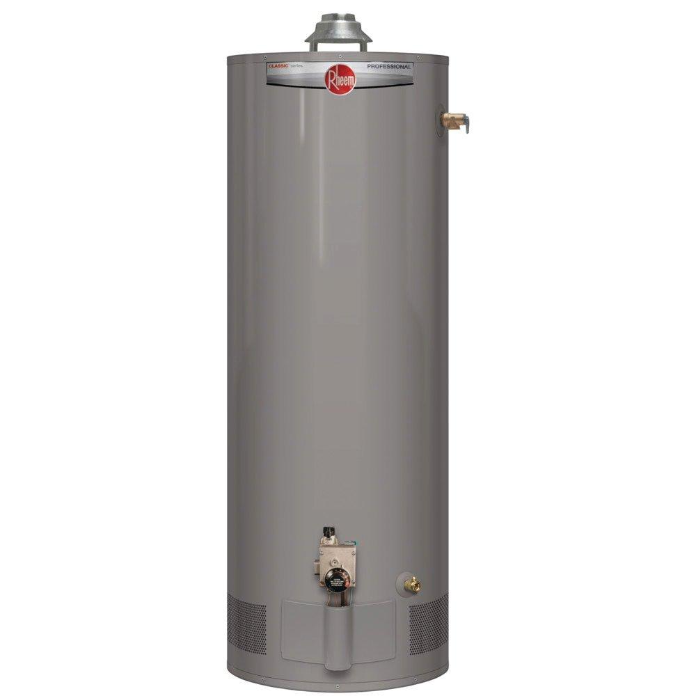 Rheem Tall 38 MBH Residential Natural Gas Water Heater 