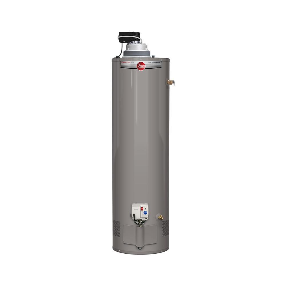 Rheem Tall 60 MBH Residential Natural Gas Water Heater 