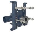 4 in. Adjustable Horizontal Water Carrier System with Right Hand Inlet
