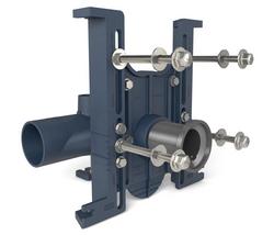 4 in. Adjustable Horizontal Water Carrier System with Right Hand Inlet