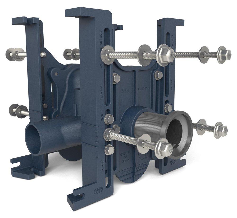 Zurn No-Hub Water Carrier Closet System 