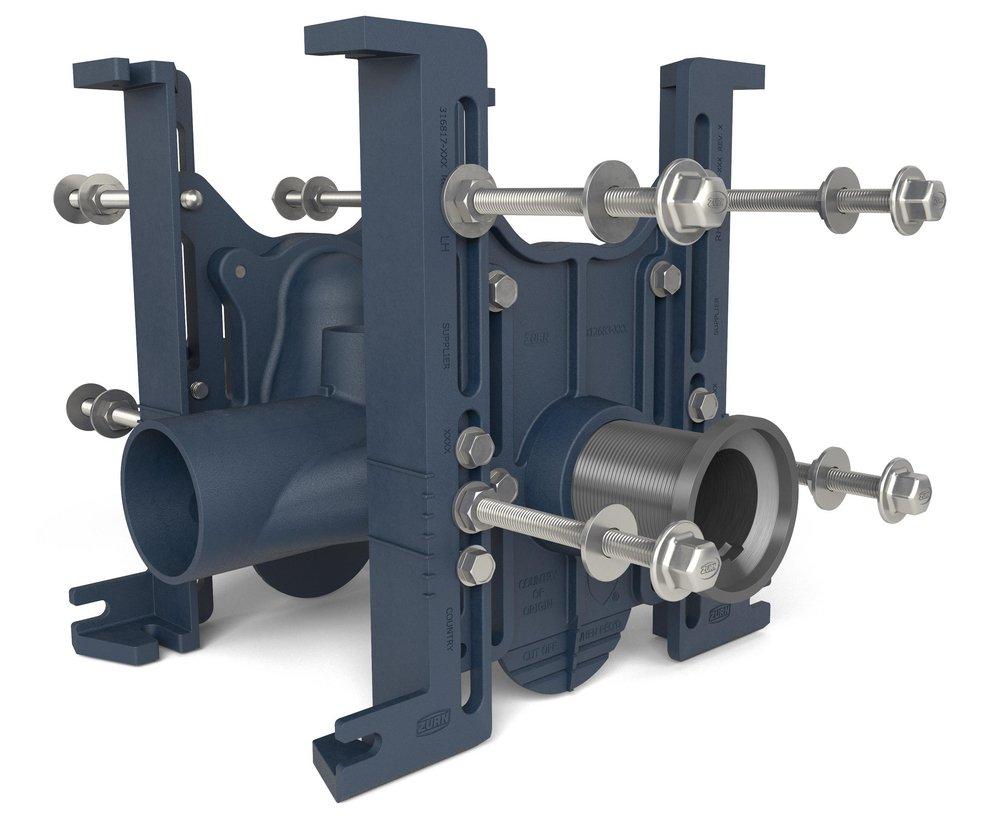 Zurn No-Hub Water Carrier Closet System 