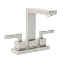 Symmons Industries Satin Nickel Two Handle Centerset Bathroom Sink Faucet 