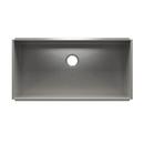 37-1/2 x 19-1/2 in. 1 Hole Stainless Steel Single Bowl Undermount Kitchen Sink in Brushed Stainless Steel