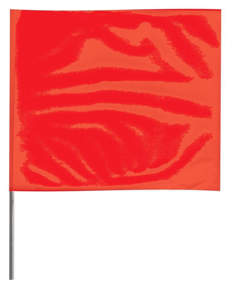 Presco Red Stake Flag 