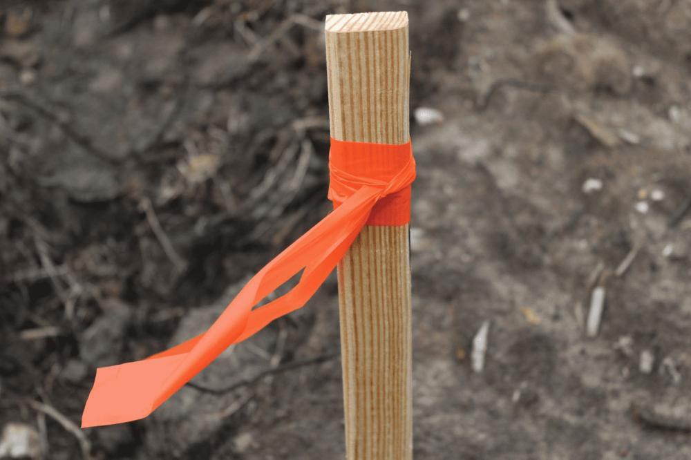 Presco Orange Glo 150 ft. Marking Tape 