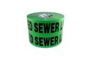 12 in. x 1000 ft. Non-Detectable Sewer Tape in Green