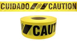 3 in. x 500 ft. 7 Mil Caution Barrier Tape in Yellow