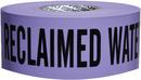 3 in. x 1000 ft. Non-Detectable Reclaim Water Tape in Purple