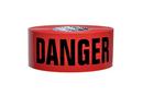 3 in. x 1000 ft. 4 Mil Danger Barrier Tape in Red
