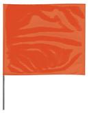 Presco Orange Glo 21 x 4 x 5 in. Plastic and Wire Marking Flag (Pack of 100) 