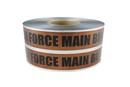 Brown Pack of (12) 1000' Underground Detectable Force Main Detector Tape 