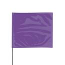 Presco Purple 21 x 4 x 5 in. Plastic and Wire Marking Flag (Pack of 100) 