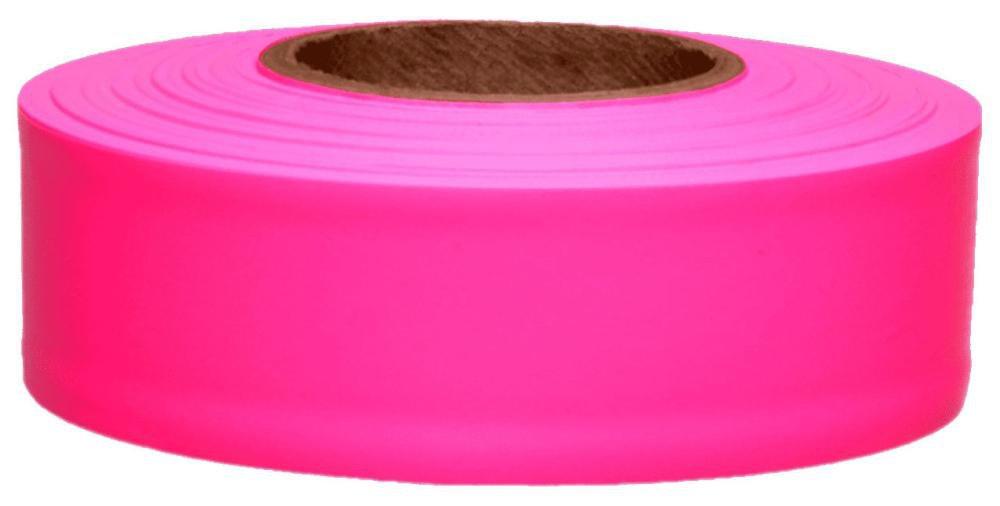 Presco Pink Glo 150 ft. Marking Tape 