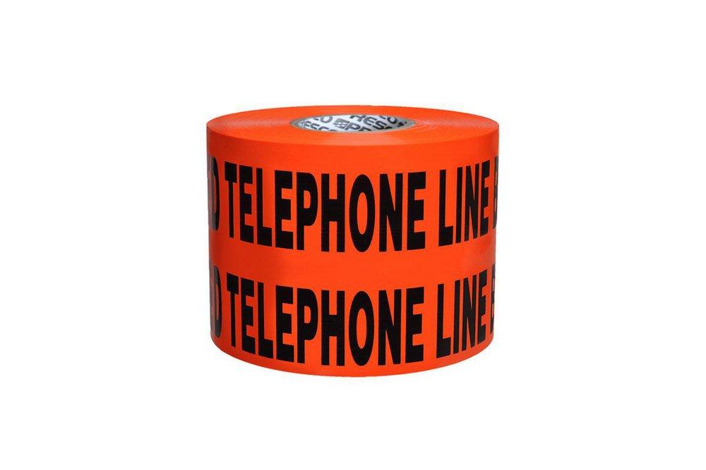 Presco Orange 1000 ft. Non-Detectable Tape in Orange 