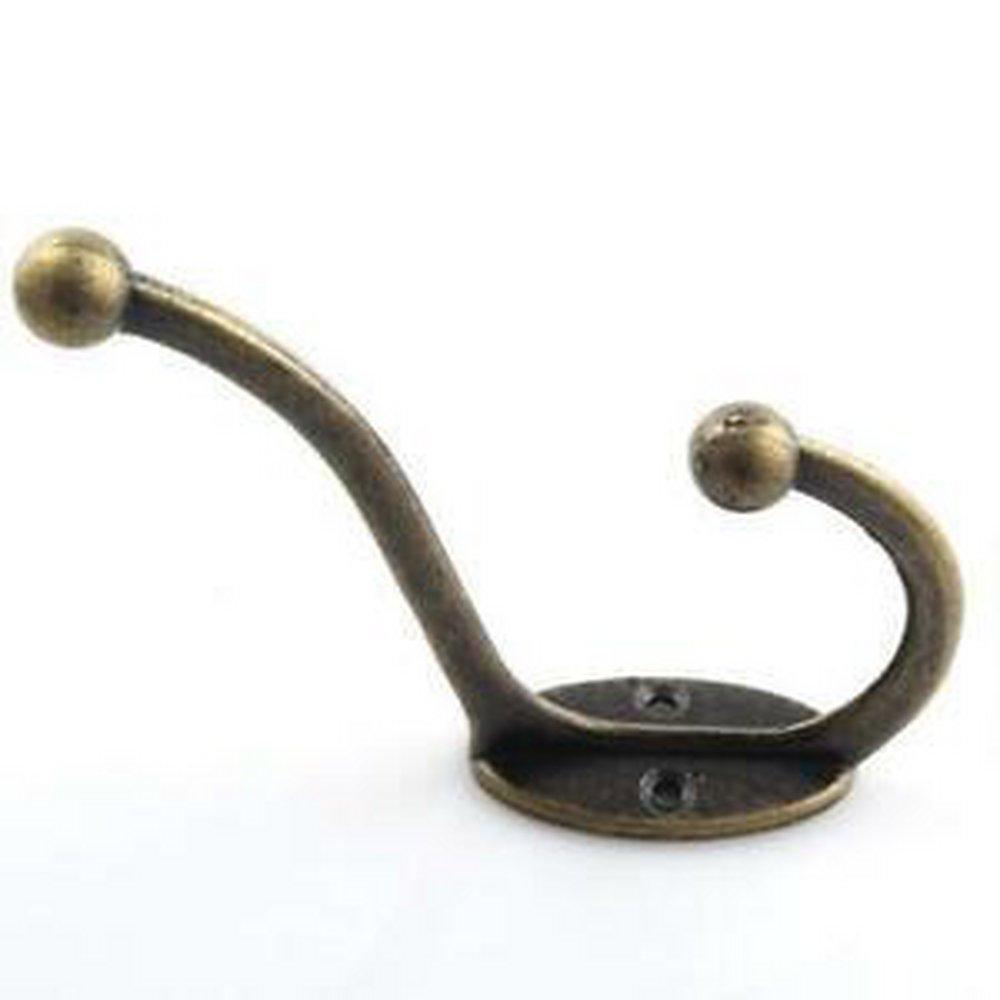 Stone Harbor Hardware Vintage Bronze 2 Robe Hook 