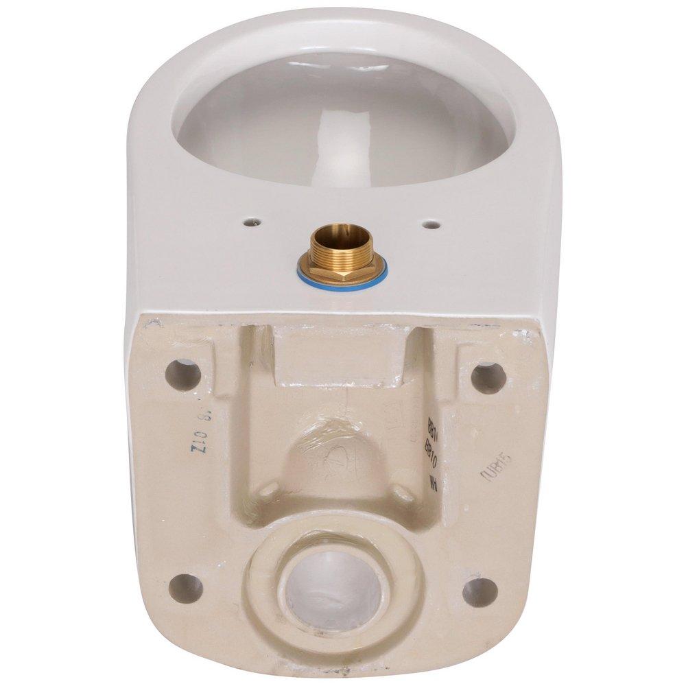 Zurn White Elongated Toilet Bowl 