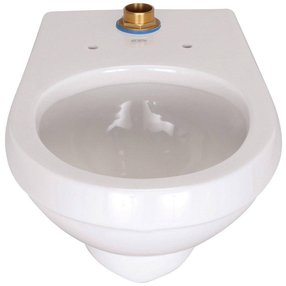 Zurn White Elongated Toilet Bowl 