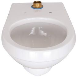 Elongated Toilet Bowl in White