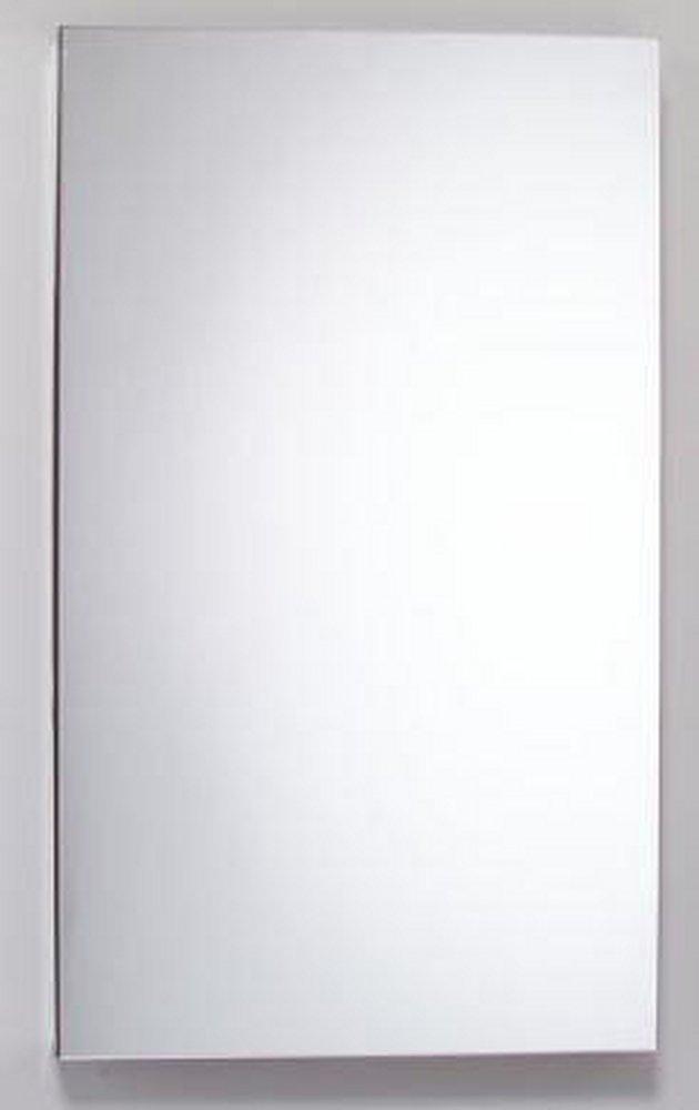 Robern Satin Anodized Aluminum 39-3/8 in. Surface Mount and Recessed Mount Medicine Cabinet 
