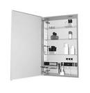 30 x 16 x 6-5/8 in. Flat and Plain Glass Single Door Medicine Cabinet