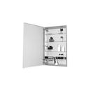 15-1/4 in. Flat and Plain Glass Medicine Cabinet