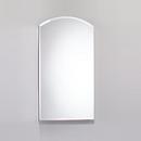 23-1/4 x 34 in. Flat and Beveled Medicine Cabinet with Left Hinge, Electric and Interior LED Light in Mirror Finish