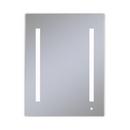 Robern Satin Anodized Aluminum 30 in. Surface Mount and Recessed Mount Medicine Cabinet 