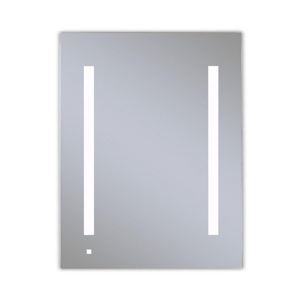 Robern Satin Anodized Aluminum 30 in. Surface Mount and Recessed Mount Medicine Cabinet 