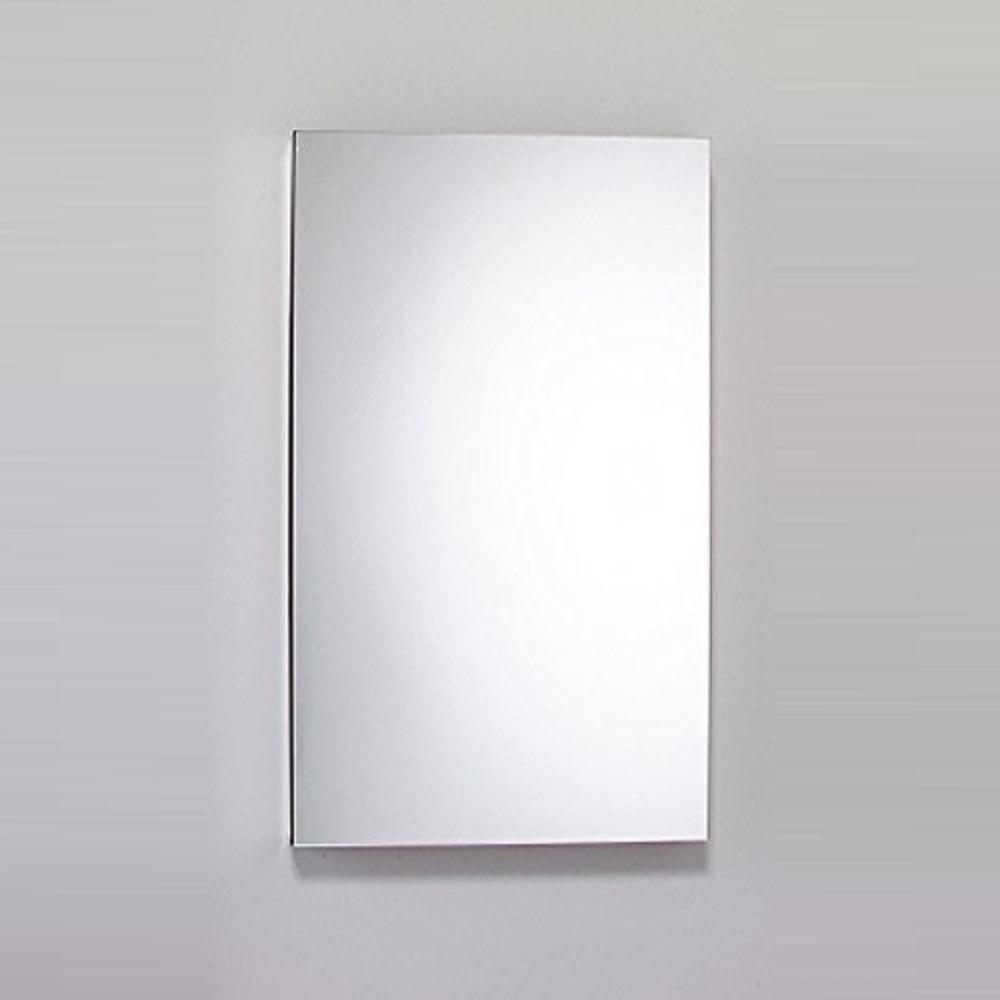 Robern Satin Anodized Aluminum 39-3/8 in. Surface Mount and Recessed Mount Medicine Cabinet 