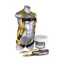 Guardian Black 6 ft. Roofing Kit in Black and Yellow 
