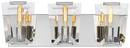 Metropolitan Polished Nickel 60W 3-Light Candelabra E-12 Base Bath Light 