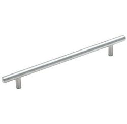 7-9/16 in. Center-to-Center Bar Pull in Stainless Steel