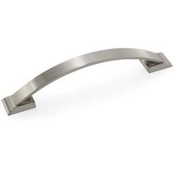 5-1/16 in. Center-to-Center Cabinet Pull in Satin Nickel