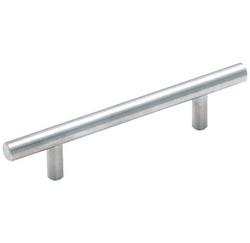 3-3/4 in. Center-to-Center Bar Pull in Stainless Steel Stainless Steel