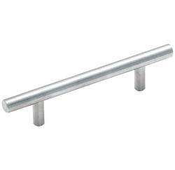 3-3/4 in. Center-to-Center Bar Pull in Stainless Steel Stainless Steel