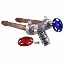 Champion-Arrowhead 1/2 x 3/4 in. MPT x GHT and Sweat Wall Hydrant 