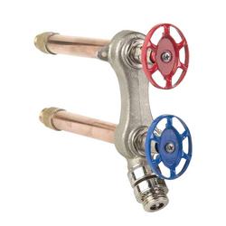 10 x 1/2 x 3/4 in. MPT x GHT and Sweat Wall Hydrant