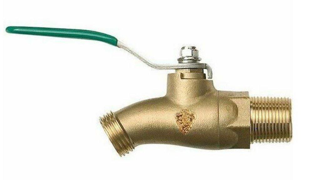 Champion-Arrowhead Chrome Plated Brass FIP x Hose Thread No Kink Hose Bibb 