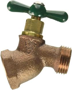 3/4 in. Brass FIP x Male Hose Thread No Kink Hose Bibb