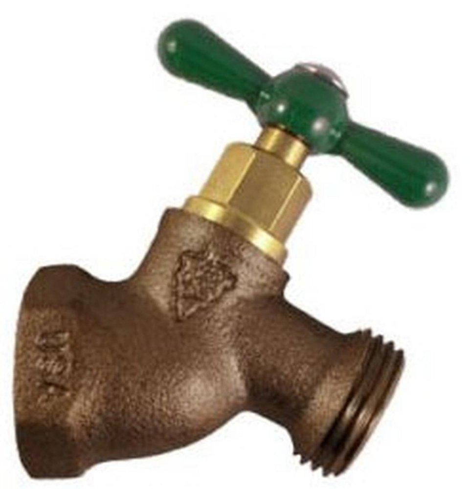 Champion-Arrowhead Bronze Alloy FIP x MHT No Kink Hose Bibb 