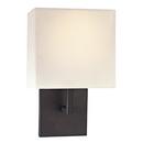 8W 1-Light LED Wall Sconce in Bronze