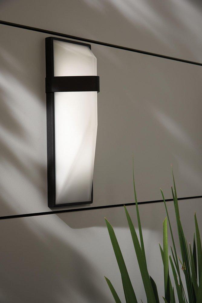George Kovacs Black 10W 1-Light Outdoor Wall Sconce 