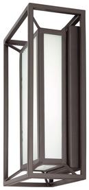 George Kovacs Sand Bronze 10-1/2 in. 15W 1-Light Outdoor Wall Sconce 