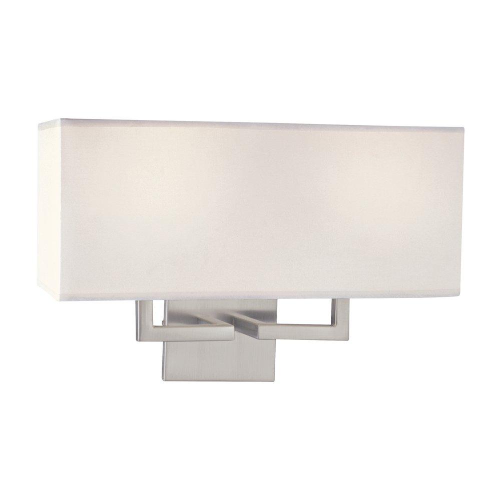 George Kovacs Brushed Nickel 21W 1-Light LED Wall Sconce 