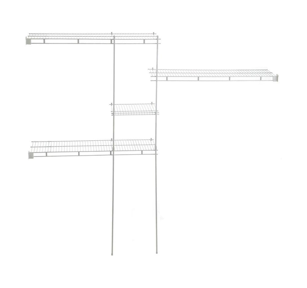 ClosetMaid White Closet Organizer in White 