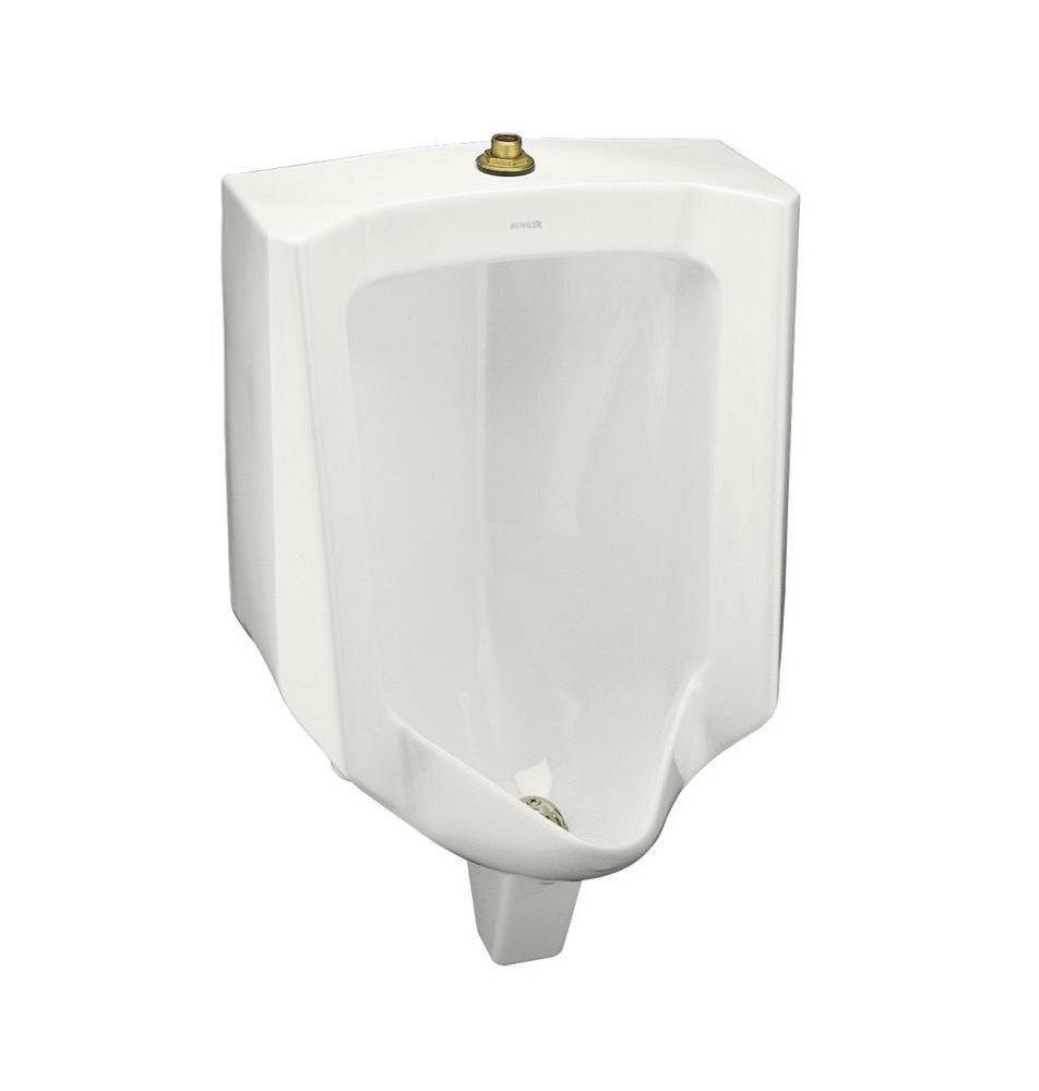 KOHLER White 18 in. 0.5 gpf Washout Wall Mount Urinal with Top Spud 