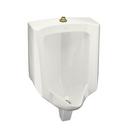 KOHLER White 18 in. 0.5 gpf Washout Wall Mount Urinal with Top Spud 