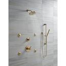 Delta Faucet Brilliance Champagne Bronze Two Handle Multi Function Shower Faucet (Trim Only) 
